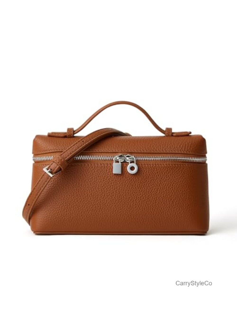 Genuine Leather Crossbody Bag Small Top Handle Clutch